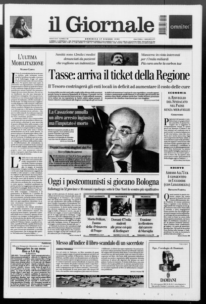 Il giornale : quotidiano del mattino